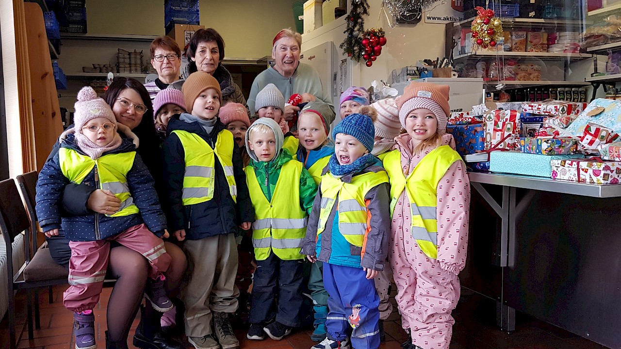 Die Bienchen aus der Kita Bienenkorb